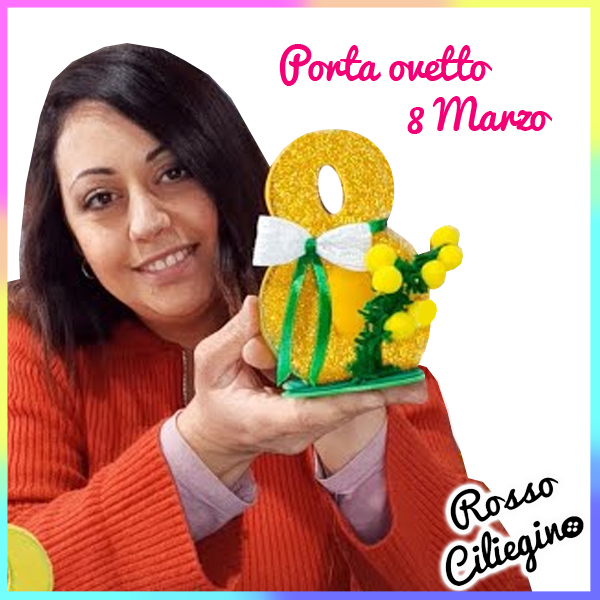 8 marzo: creiamo un porta ovetto in gomma eva