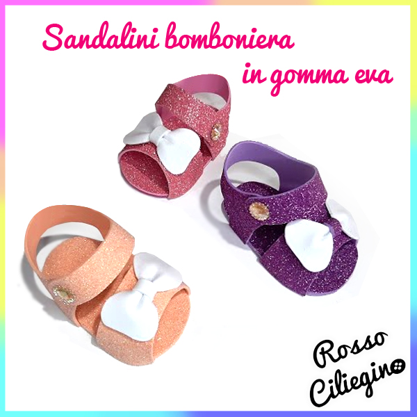 Sandali in gomma eva facili