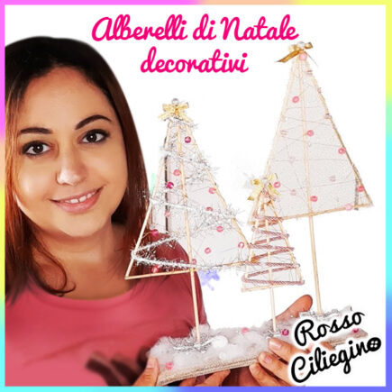 Alberelli decorativi riciclo