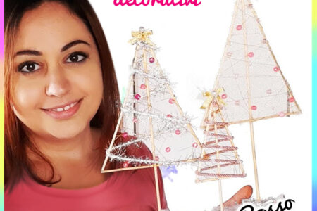 Alberelli decorativi riciclo