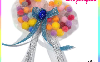 fermagli carnevale pompon