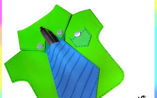 Porta rasoio/penna per papà