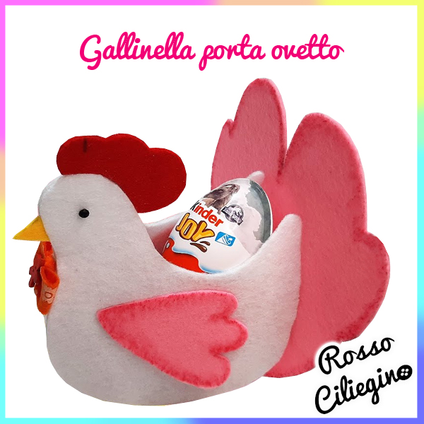 Gallinella pasquale porta ovetti