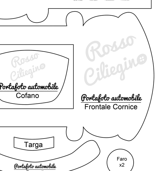 Portafoto automobile