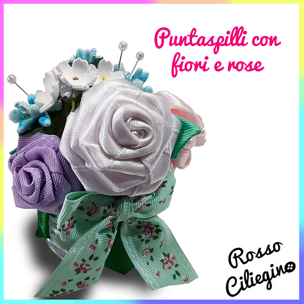 Riciclo creativo: vasetto con rose e fiorellini