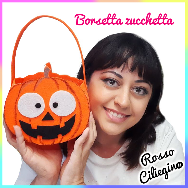 Halloween: dolcetto o scherzetto con borsetta zucchetta
