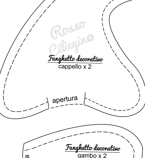Funghetto decorativo