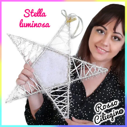 Stella natalizia luminosa