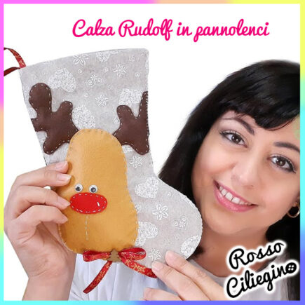 calza Natalizia Rudolf