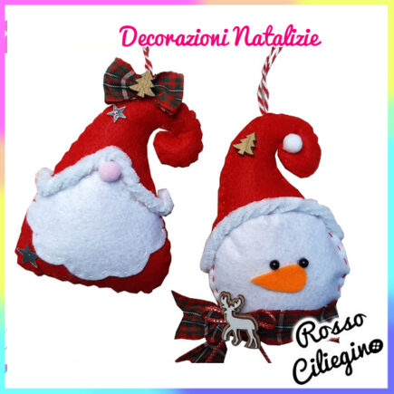 addobbi natalizi Babbo Pupazzo