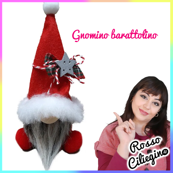 Gnomino Barattolino porta caramelle