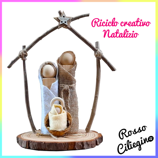 Sacra Famiglia fai in legno fai da te
