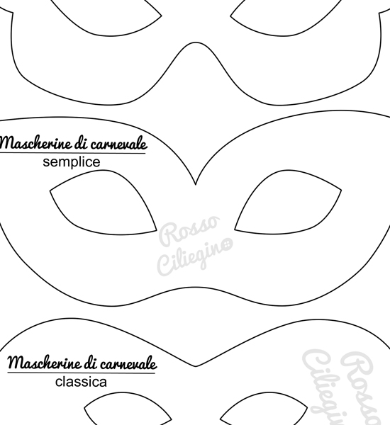 Mascherine di Carnevale