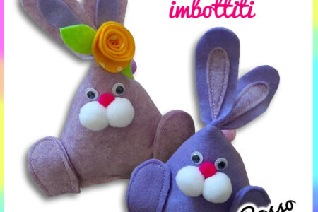 Coniglietto Pasquale Triangolare