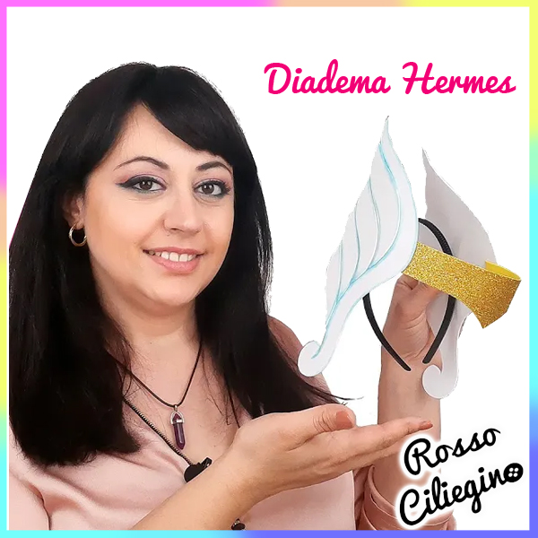 Diadema di Hermes in gomma eva