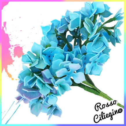 Ortensia blu con taglia biscotti