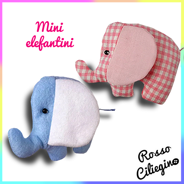 Guida Passo Passo per Creare Elefantini in Tessuto: Cartamodello Gratuito