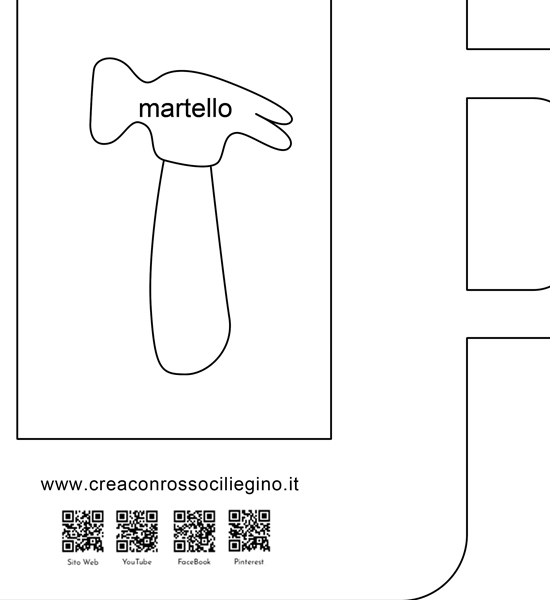 Portafoto valigetta attrezzi