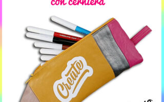 Astuccio matita con cerniera