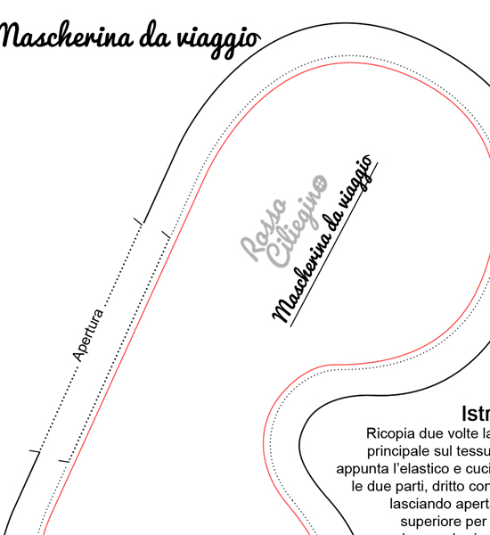 Mascherina da viaggio