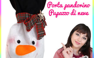 Sacchettino pupazzo di neve