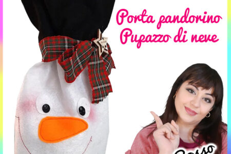 Sacchettino pupazzo di neve