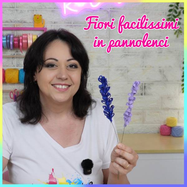 Fiori facilissimi in pannolenci