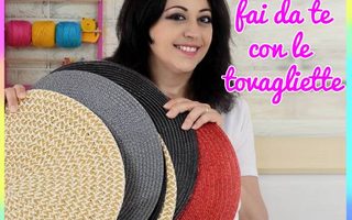 Borse fai da te da tovagliette
